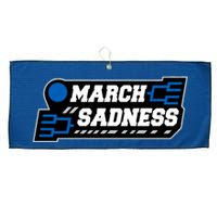 March Sadness 2020 Tournament Bracket Large Microfiber Waffle Golf Towel