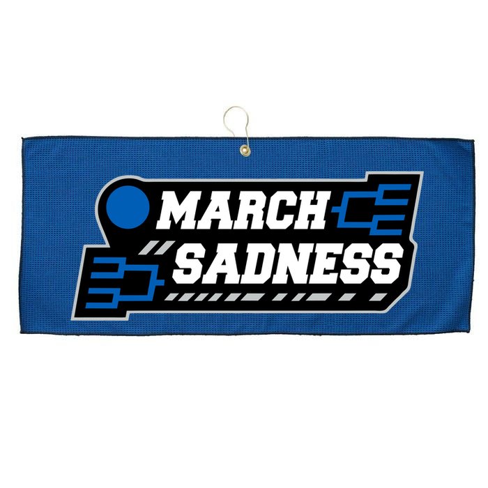 March Sadness 2020 Tournament Bracket Large Microfiber Waffle Golf Towel