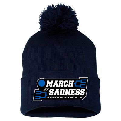 March Sadness 2020 Tournament Bracket Pom Pom 12in Knit Beanie