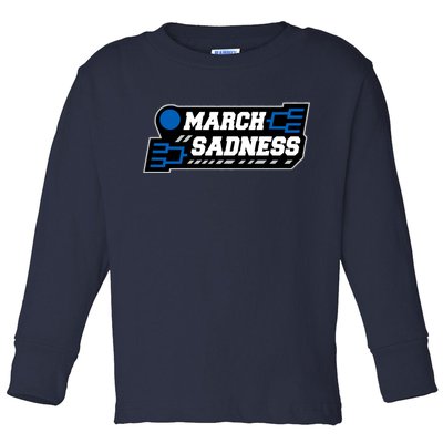 March Sadness 2020 Tournament Bracket Toddler Long Sleeve Shirt