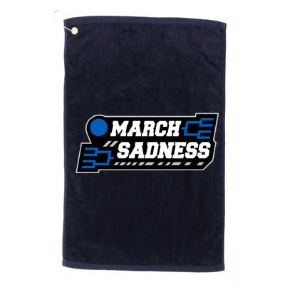 March Sadness 2020 Tournament Bracket Platinum Collection Golf Towel