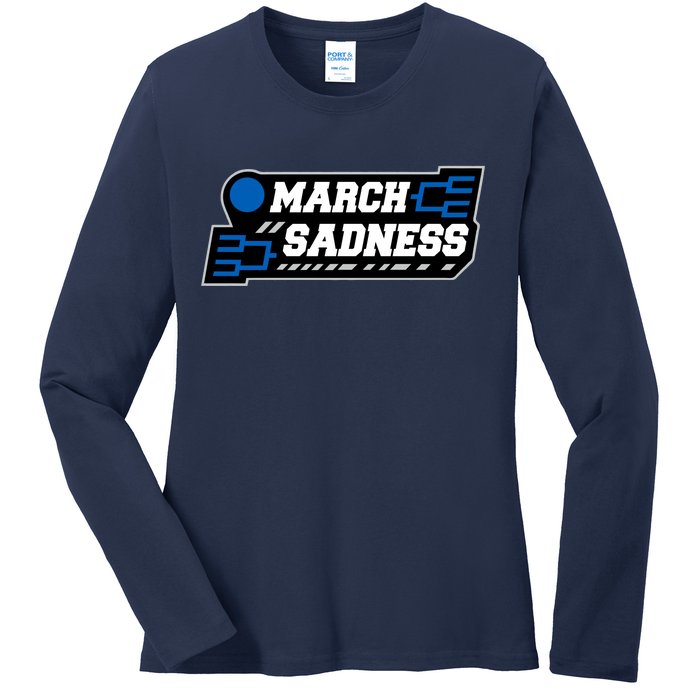 March Sadness 2020 Tournament Bracket Ladies Long Sleeve Shirt