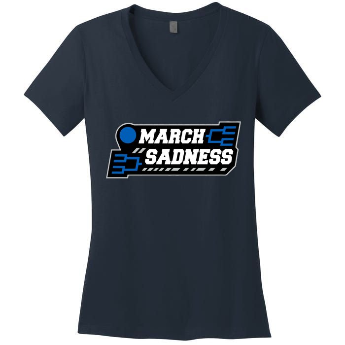 March Sadness 2020 Tournament Bracket Women's V-Neck T-Shirt