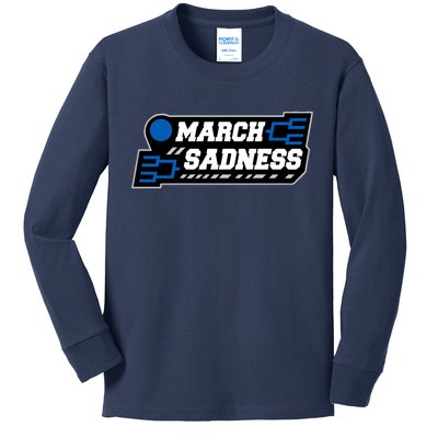 March Sadness 2020 Tournament Bracket Kids Long Sleeve Shirt