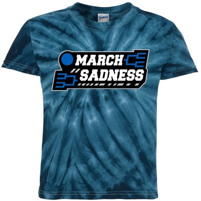 March Sadness 2020 Tournament Bracket Kids Tie-Dye T-Shirt