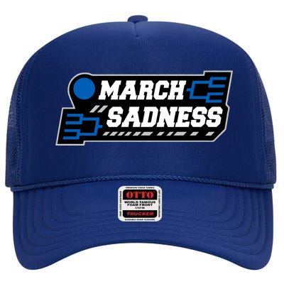 March Sadness 2020 Tournament Bracket High Crown Mesh Back Trucker Hat