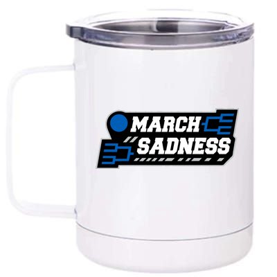 March Sadness 2020 Tournament Bracket 12 oz Stainless Steel Tumbler Cup