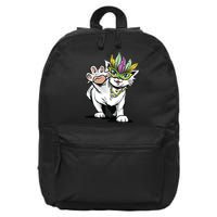 Mardi Gras Cat 16 in Basic Backpack