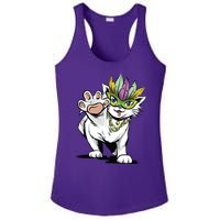 Mardi Gras Cat Ladies PosiCharge Competitor Racerback Tank