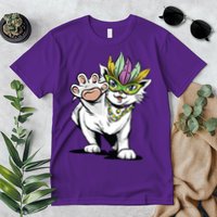 Mardi Gras Cat Premium T-Shirt