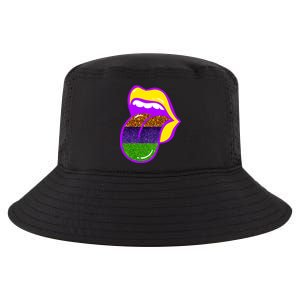 Mardi Gras Colorful Lips Cool Comfort Performance Bucket Hat