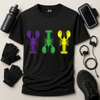 Mardi Gras Craw Fish Cooling Performance Crew T-Shirt