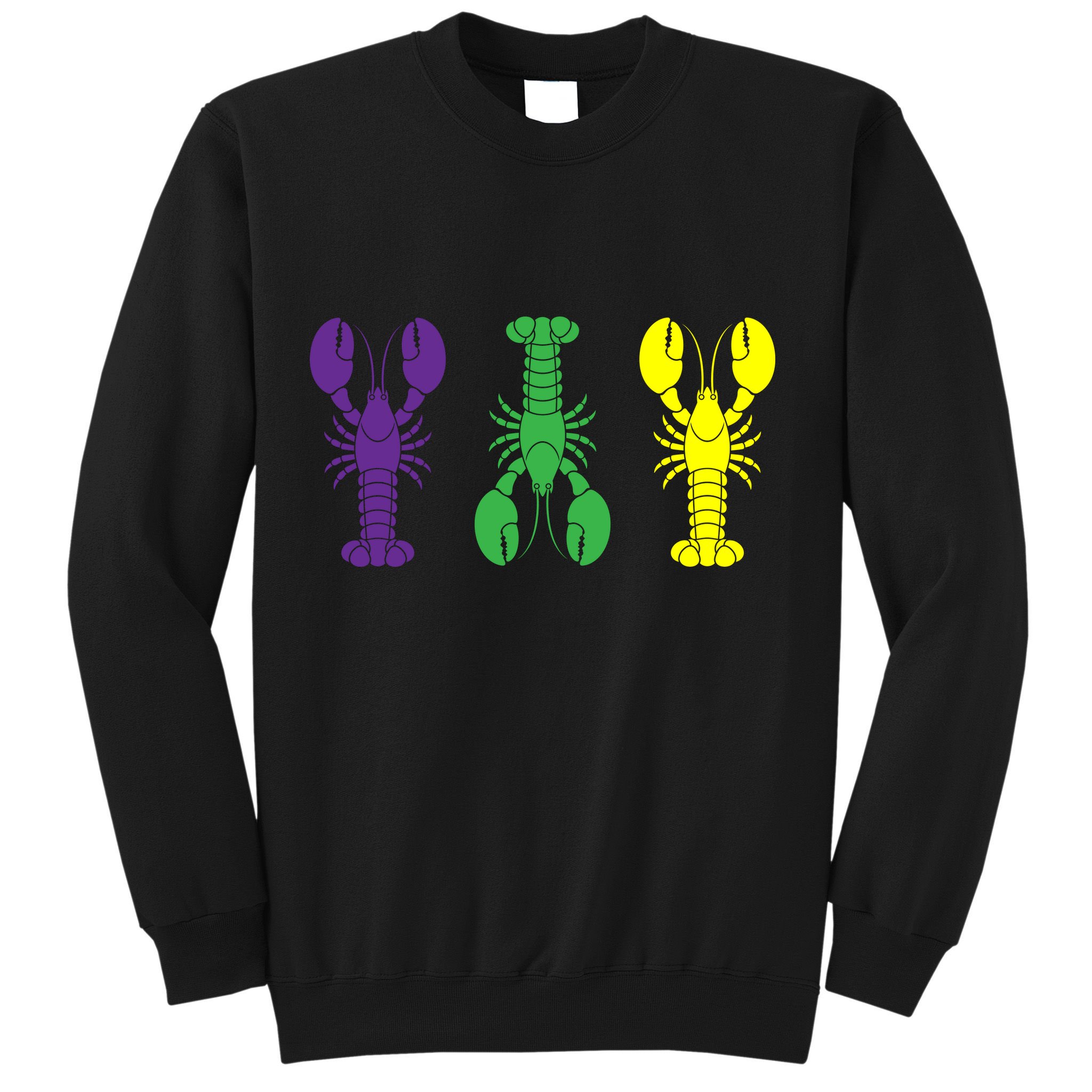 Mardi Gras Craw Fish Sweatshirt