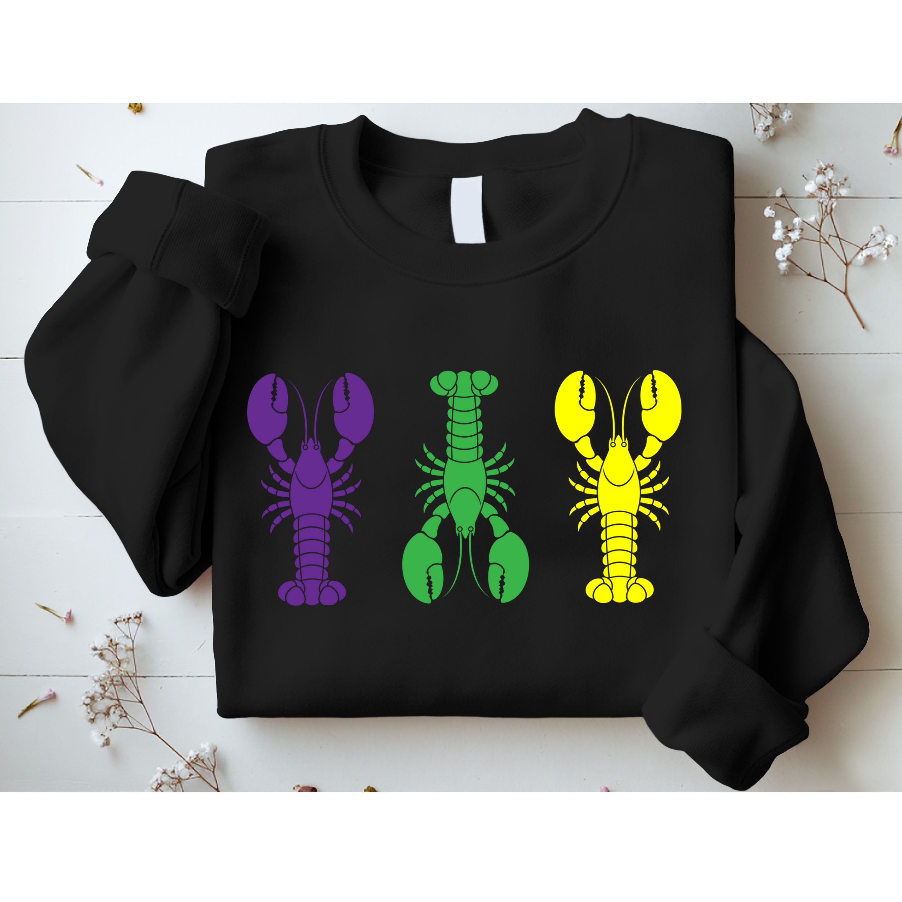 Mardi Gras Craw Fish Sweatshirt