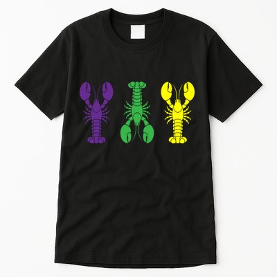 Mardi Gras Craw Fish Tall T-Shirt