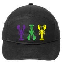 Mardi Gras Craw Fish 7-Panel Snapback Hat