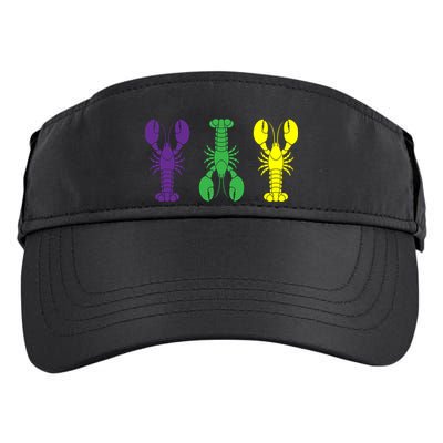 Mardi Gras Craw Fish Adult Drive Performance Visor
