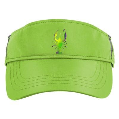 Mardi Gras Crawfish Adult Drive Performance Visor