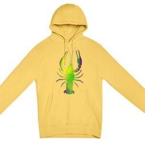 Mardi Gras Crawfish Premium Pullover Hoodie