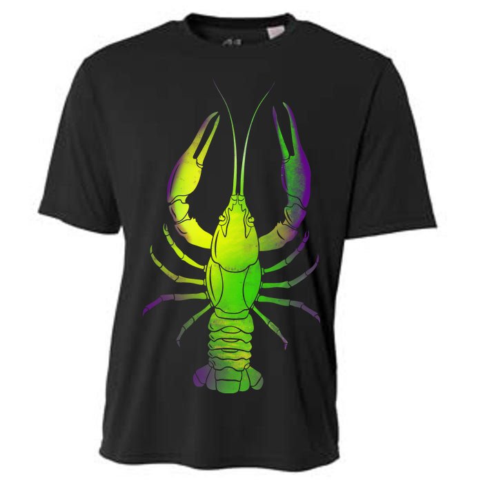 Mardi Gras Crawfish Cooling Performance Crew T-Shirt