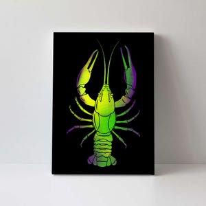 Mardi Gras Crawfish Canvas