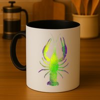 Mardi Gras Crawfish Mug