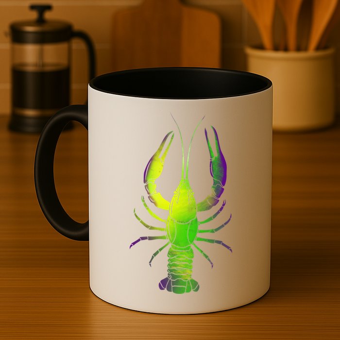 Mardi Gras Crawfish Mug