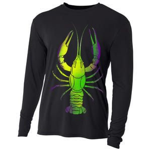 Mardi Gras Crawfish Cooling Performance Long Sleeve Crew