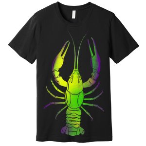 Mardi Gras Crawfish Premium T-Shirt