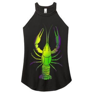 Mardi Gras Crawfish Women's Perfect Tri Rocker Tank