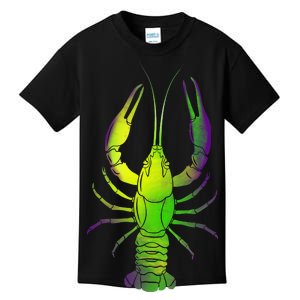 Mardi Gras Crawfish Kids T-Shirt