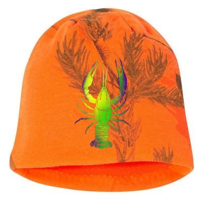 Mardi Gras Crawfish Kati - Camo Knit Beanie