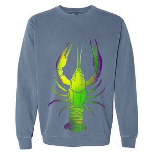 Mardi Gras Crawfish Garment-Dyed Sweatshirt