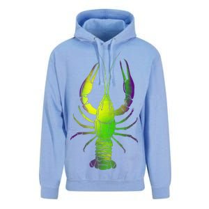 Mardi Gras Crawfish Unisex Surf Hoodie