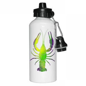 Mardi Gras Crawfish Aluminum Water Bottle