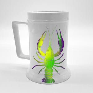 Mardi Gras Crawfish Beer Stein