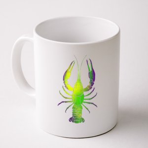 Mardi Gras Crawfish Coffee Mug