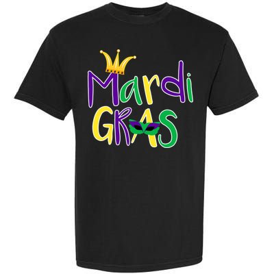 Mardi Gras Crown Logo Garment-Dyed Heavyweight T-Shirt