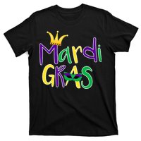 Mardi Gras Crown Logo T-Shirt