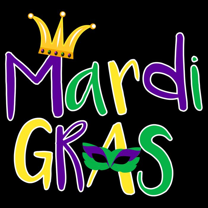 Mardi Gras Crown Logo Impact Tech Backpack