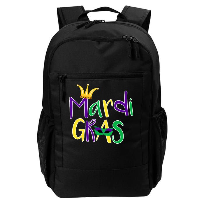 Mardi Gras Crown Logo Daily Commute Backpack