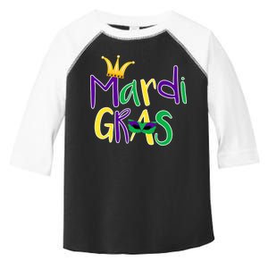 Mardi Gras Crown Logo Toddler Fine Jersey T-Shirt