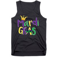 Mardi Gras Crown Logo Tank Top