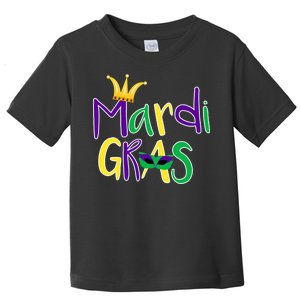 Mardi Gras Crown Logo Toddler T-Shirt