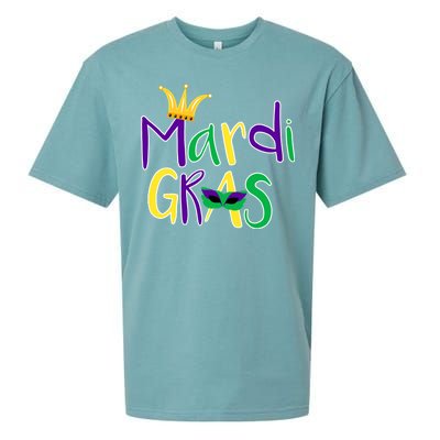 Mardi Gras Crown Logo Sueded Cloud Jersey T-Shirt