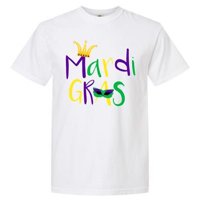 Mardi Gras Crown Logo Garment-Dyed Heavyweight T-Shirt