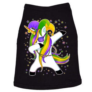 Mardi Gras Dabbing Unicorn Doggie Tank