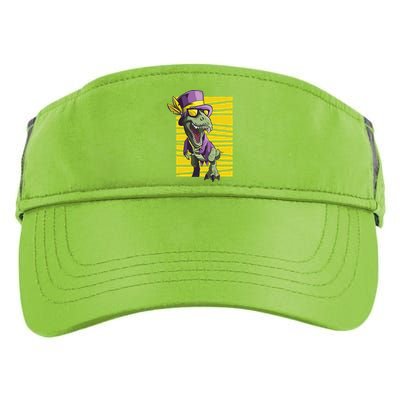 Mardi Gras Dinosaur Adult Drive Performance Visor