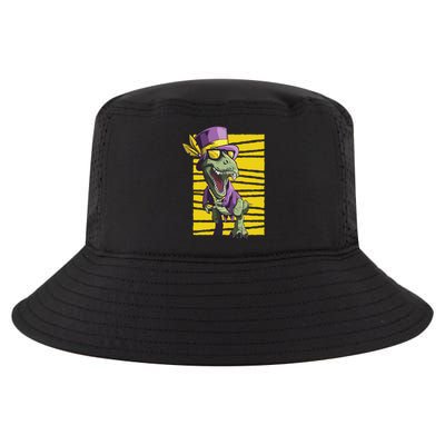 Mardi Gras Dinosaur Cool Comfort Performance Bucket Hat