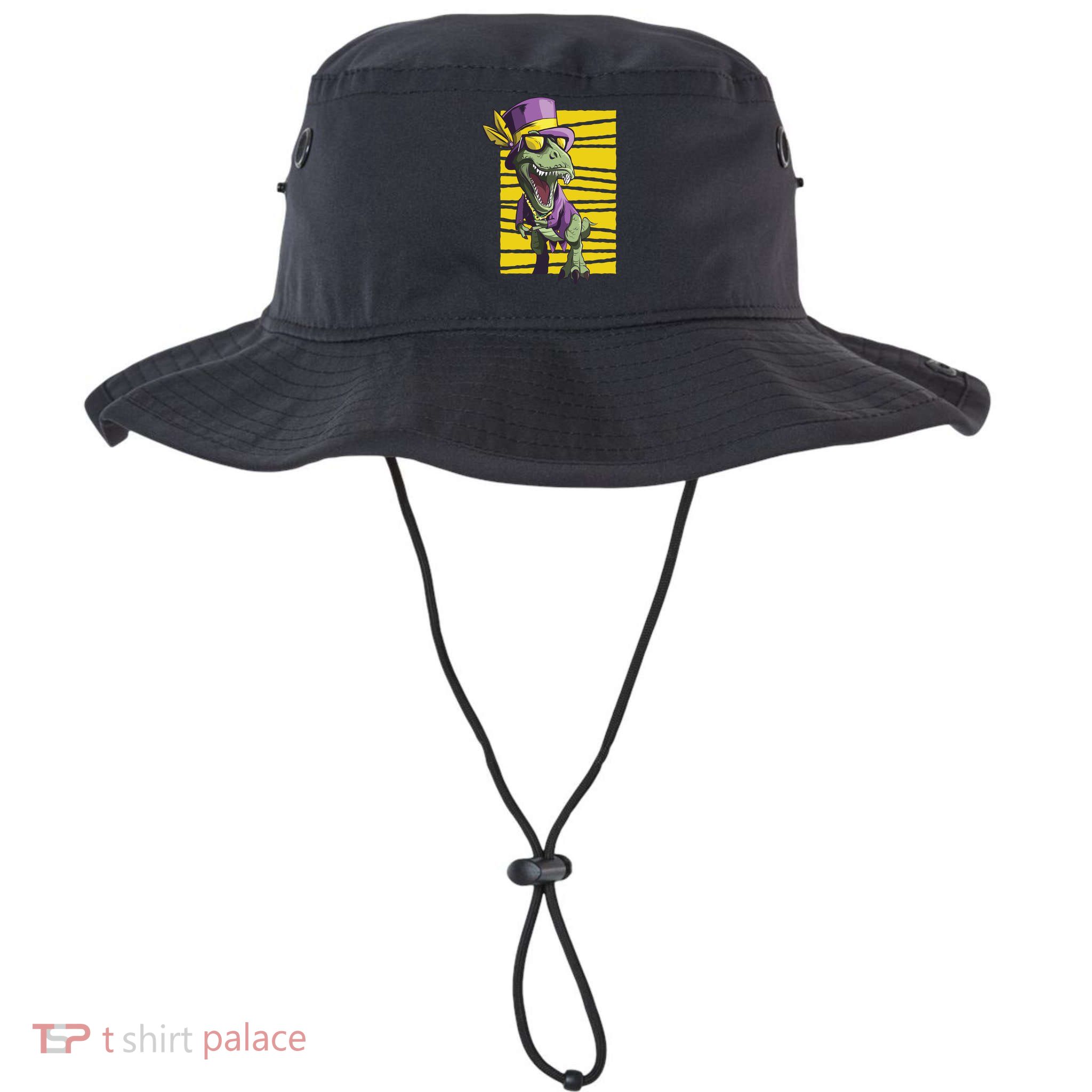 Mardi Gras Dinosaur Bucket Hat